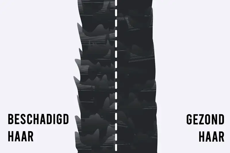 Verzwakt haar na langdurige hitteblootstelling