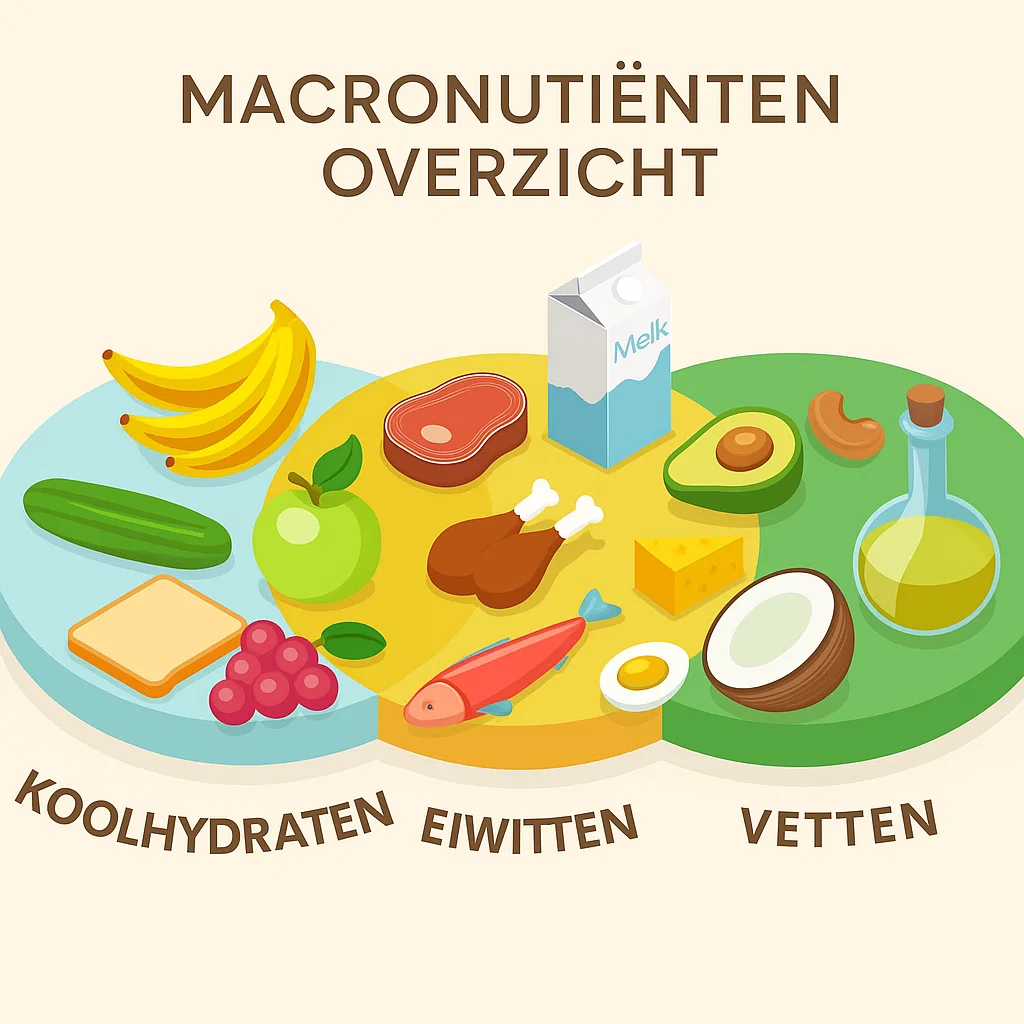 De samenstelling van deze macronutriënten — vooral de hoeveelheid en kwaliteit van eiwitten — is minstens zo belangrijk als het overschot zelf. Eiwitten leveren de bouwstenen voor herstel en groei, waardoor ze een centrale rol spelen in elke spieropbouwfase.