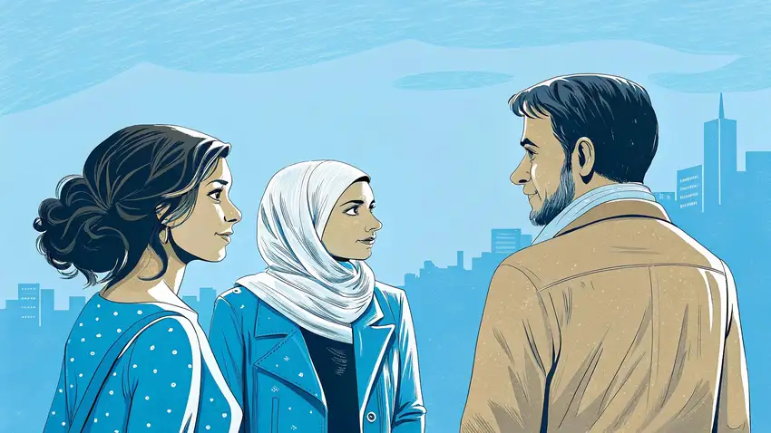 Onafhankelijke vrouw die stevig in haar schoenen staat