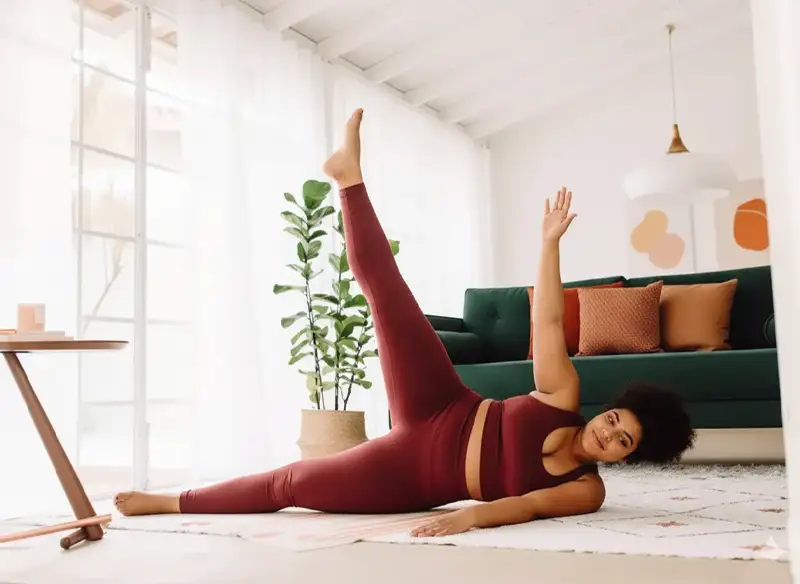 Brug met uitgestrekt been