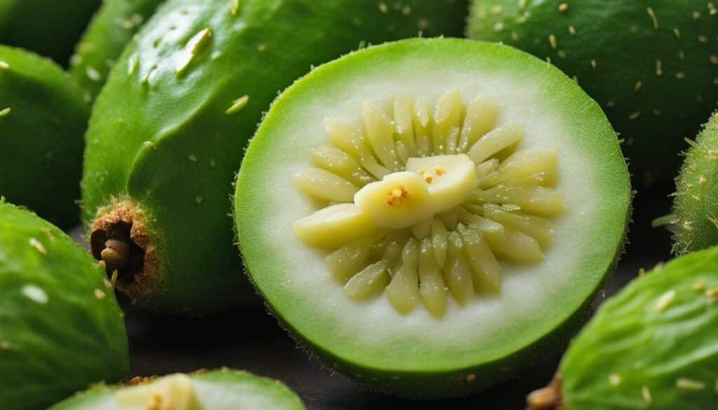 Feijoa vruchten