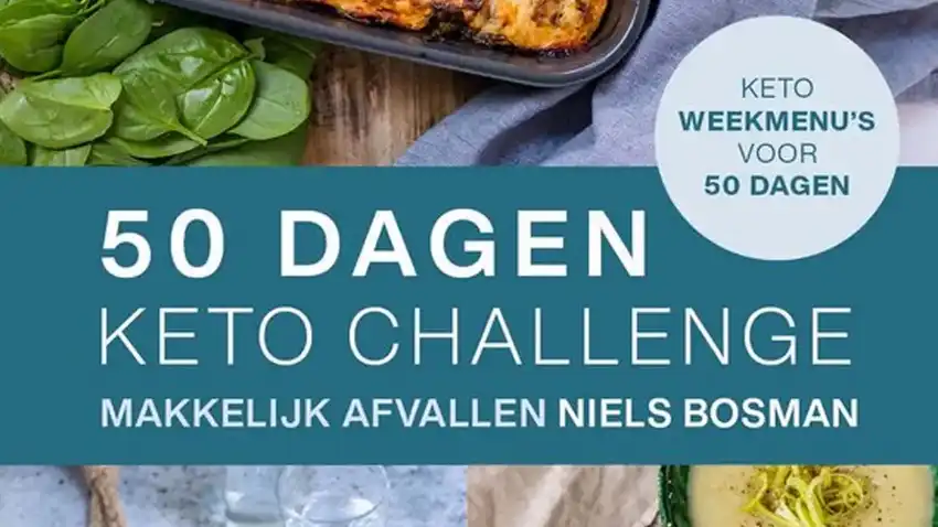 50 Dagen Keto Challenge Review: Afvallen met 80 Ketogene Recepten