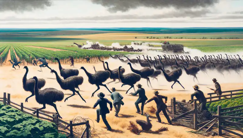 The Great Emu War - Hoe deze vogels het gehele Australische leger versloegen!