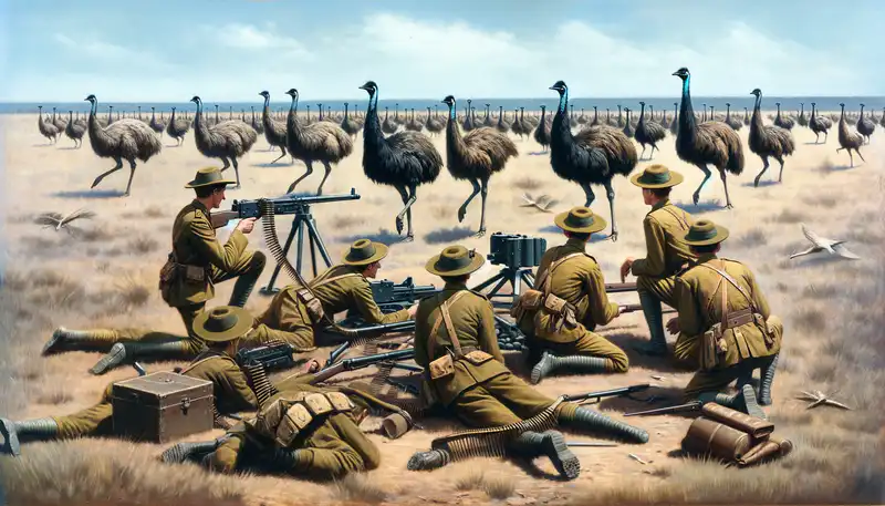 The Great Emu War - Hoe deze vogels het gehele Australische leger versloegen!