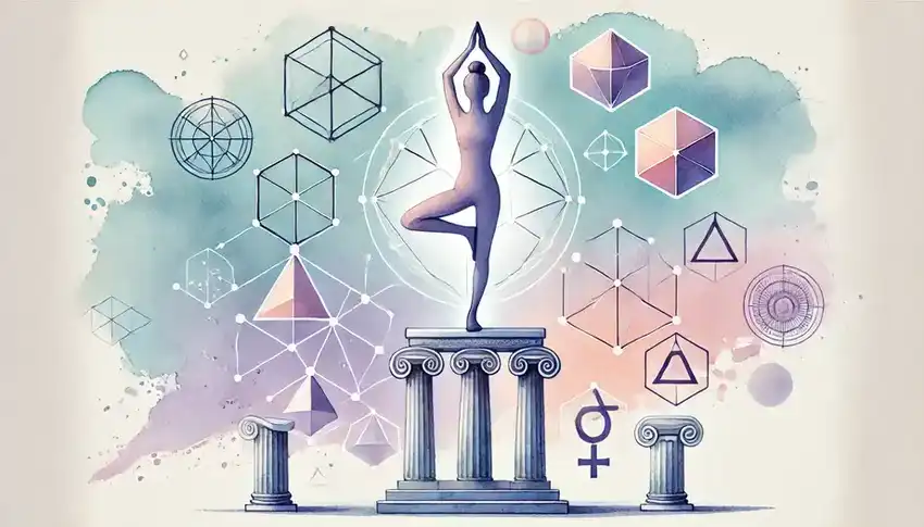 Visuele representatie van krachtig voorbeeldgedrag