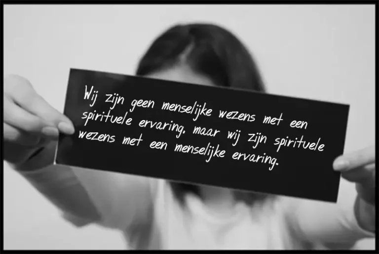 Wij zijn Goddelijke wezens met een menselijke ervaring