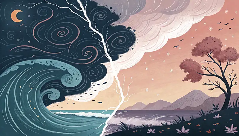 De kracht van NIET REAGEREN