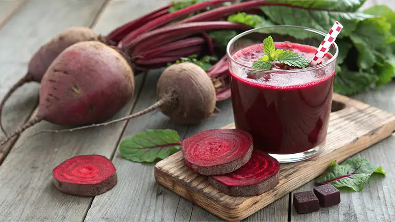 Rode bietensap