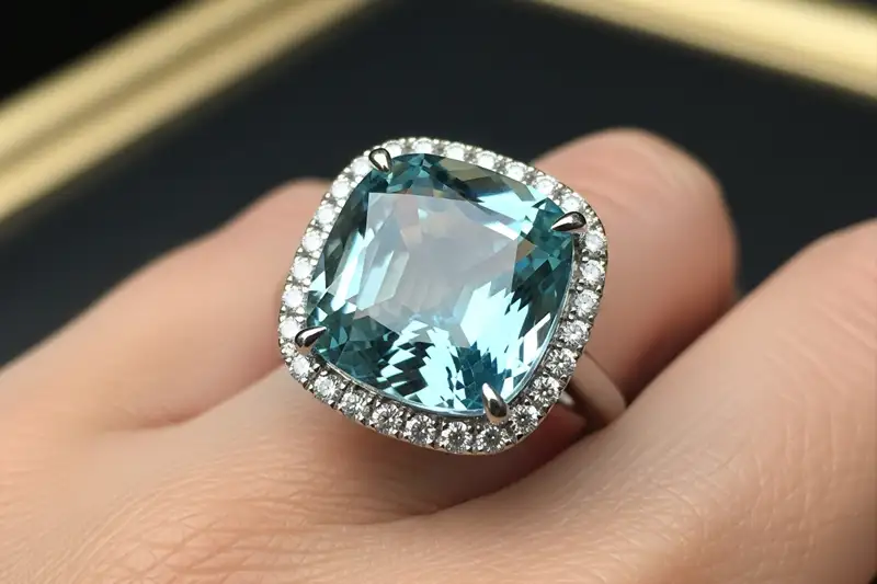 Aquamarijn: De Steen Die Rust Brengt in een Wereld vol Chaos