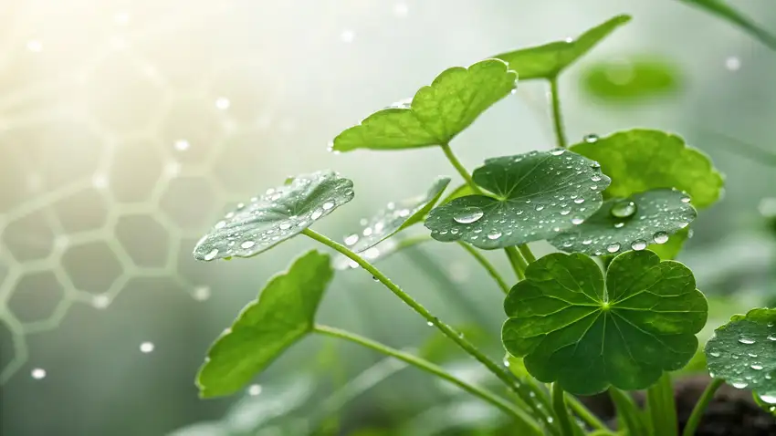 Centella asiatica huidverzorging collageen en elasticiteit