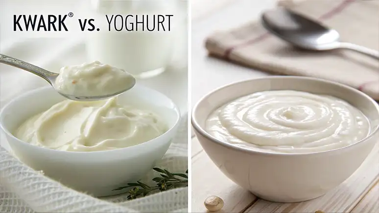 Wat is het verschil tussen kwark en yoghurt