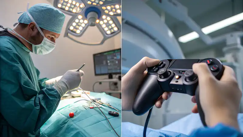 Onderzoek toont aan Dat chirurgen die gamen maken 27% minder fouten