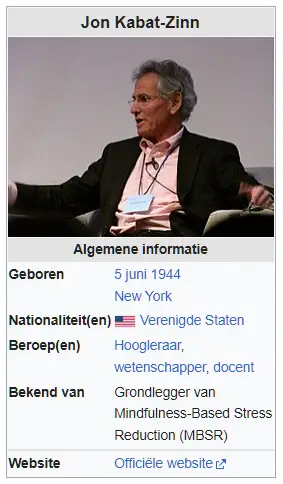 Jon Kabat-Zinn en de oorsprong van mindfulness