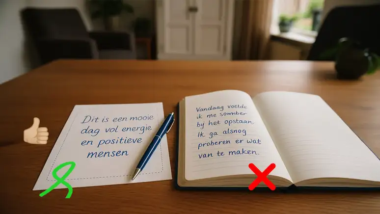 Waarom Journaling Je Affirmaties In De Weg Gaan Staan En 8 Tips Om Dit Te Vermijden