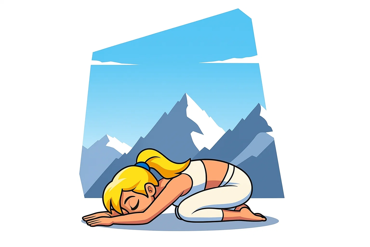 Balasana – Kindhouding