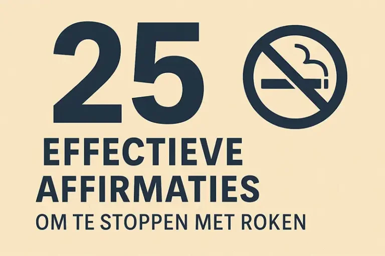 25 Affirmaties die je helpen stoppen met roken — stap voor stap