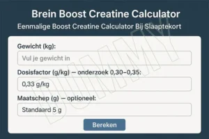 Creatine voor je Brein: Feiten, Onderzoek en Praktische Tips [+CALCULATOR]