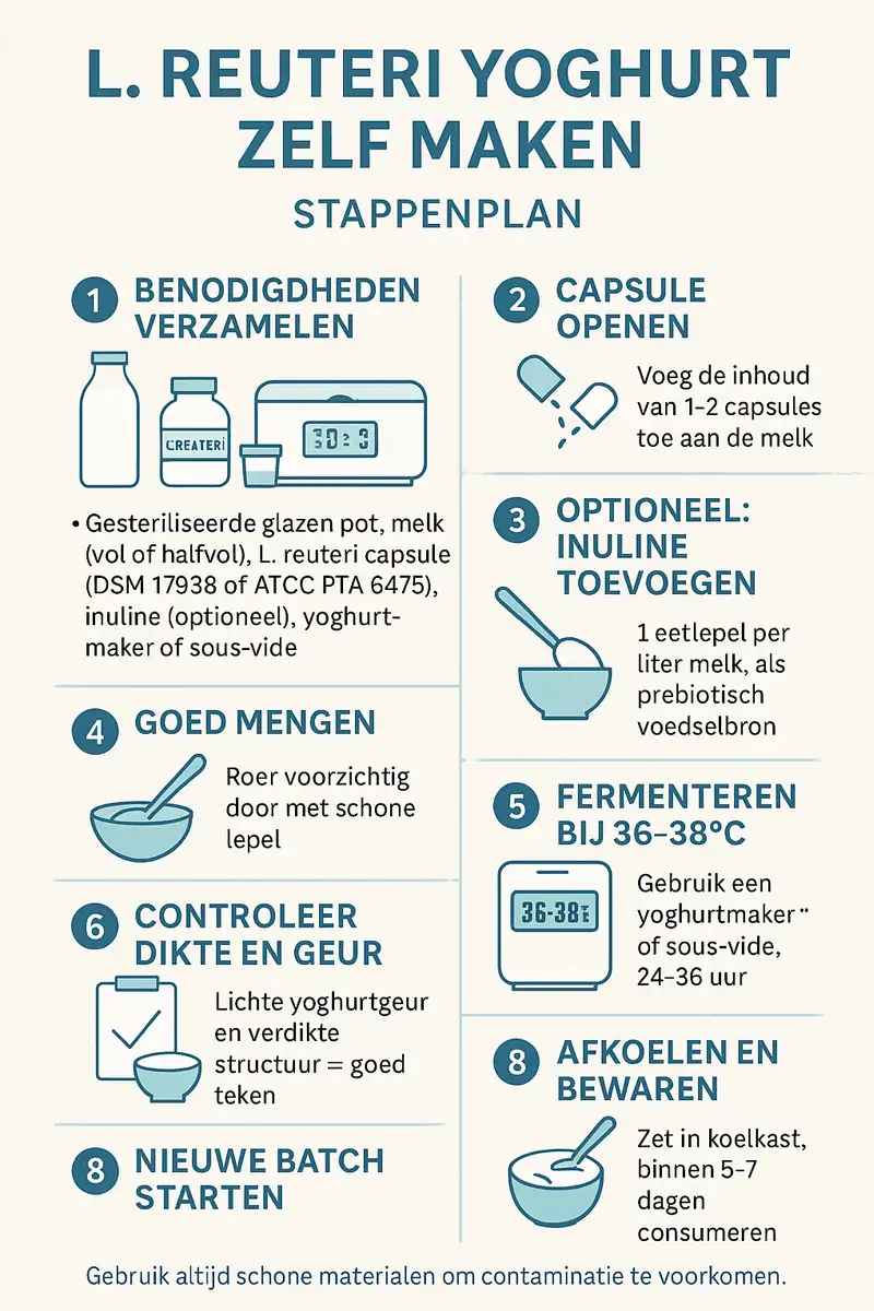 l reuteri zelf maken