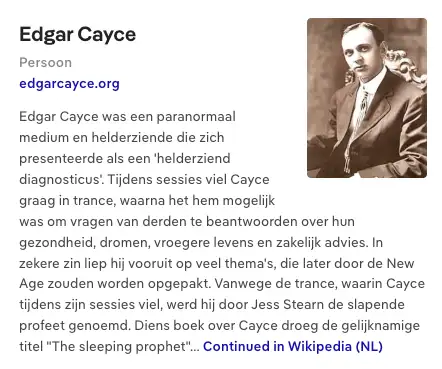 Edgar Cayce