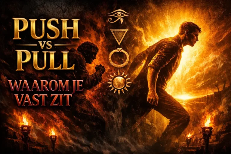 Het verschil tussen pull motivation en push motivation