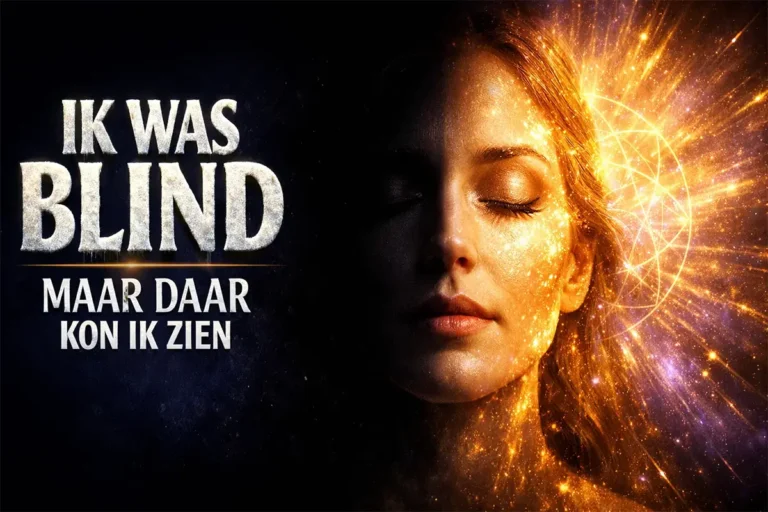 Blindgeboren vrouw kan voor het eerst zien