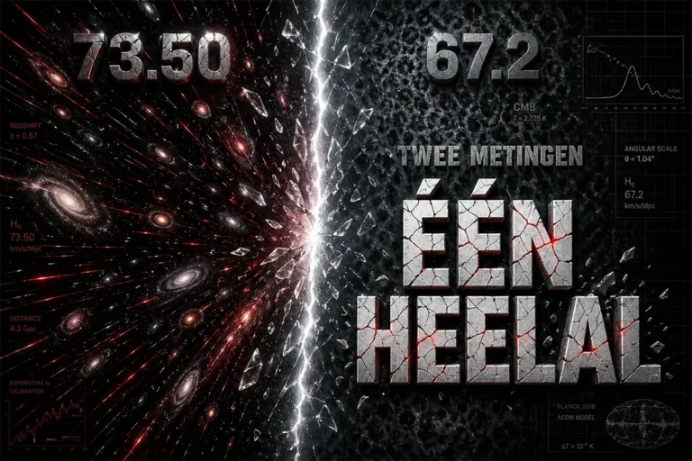 Het heelal dijt sneller uit dan het licht en niemand weet precies waarom
