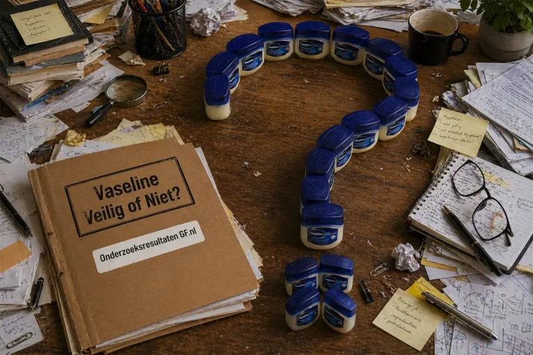 Witte vaseline onder de loep