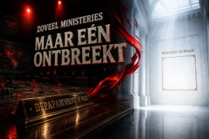 Waarom ieder land een minister van vrede zou moeten hebben