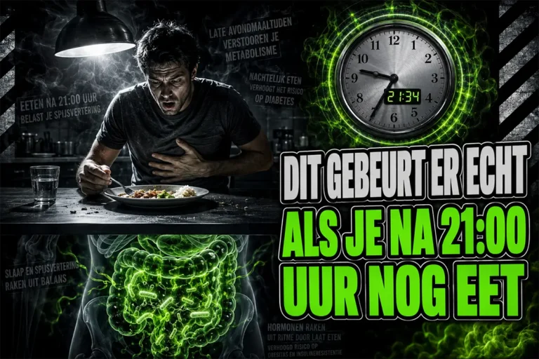 eten na 21.00 uur